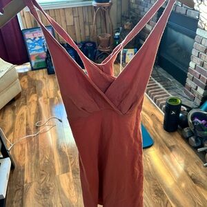 Patagonia Coral sleeveless strap dress